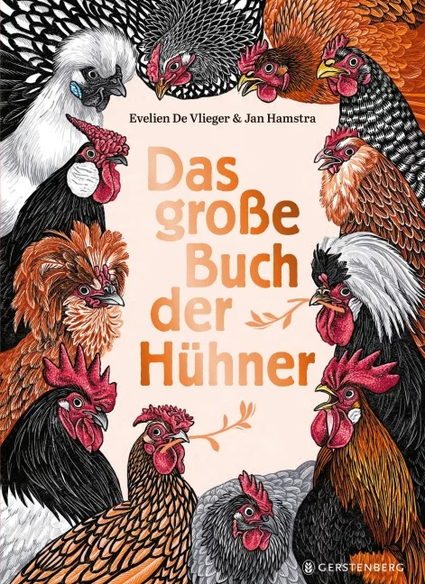 Buchcover Das große Buch der Hühner von Evelien de Vlieger