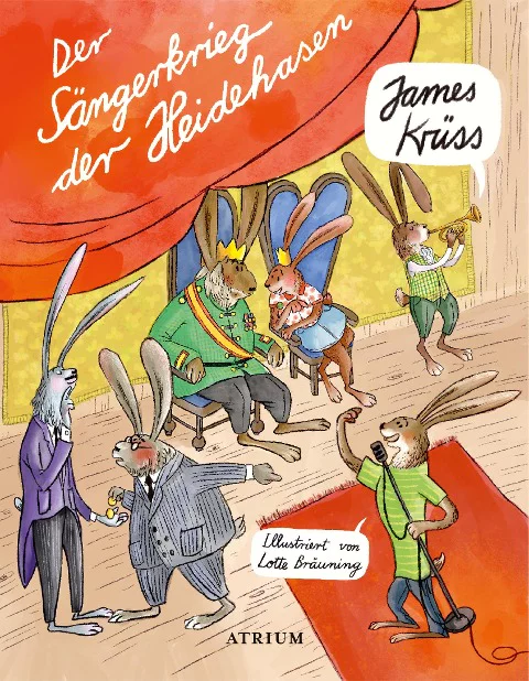 Buchcover Der Sängerkrieg der Heidehasen von James Krüss