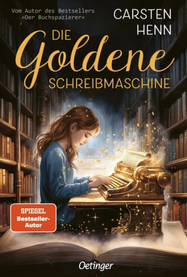 Buchcover Die Goldene Schreibmaschine von Carsten Henn