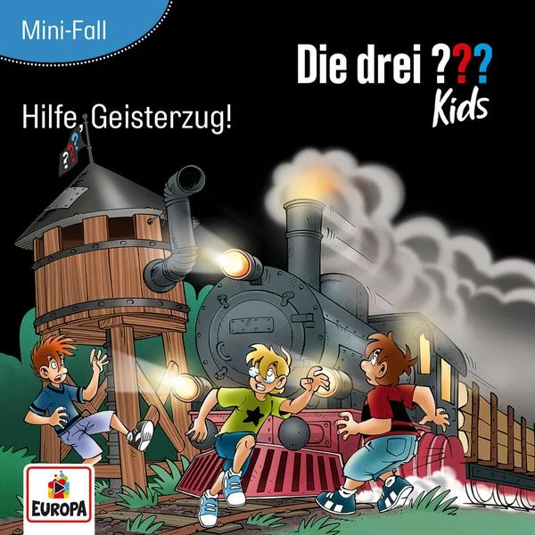 Mehr über den Artikel erfahren Die drei ??? Kids –  Hilfe, Geisterzug! (Mini-Fall 07)