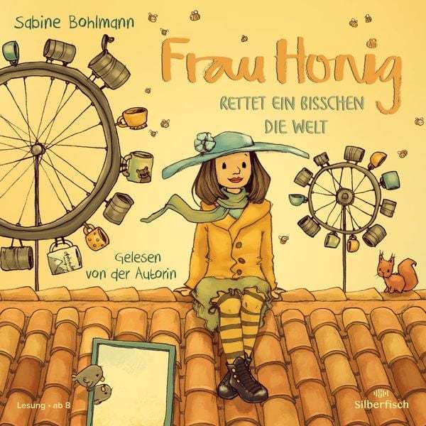 Buchcover Frau Honig rettet ein bisschen die Welt Geschrieben und gesprochen von Sabine Bohlmann