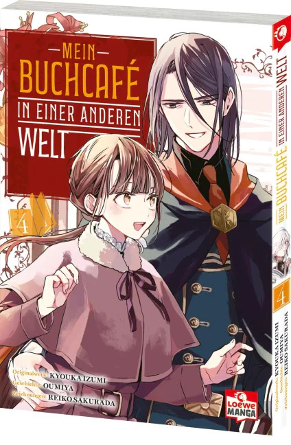 Buchcover Mein Buchcafé in einer anderen Welt von Kyouka Izumi und Ohmiya