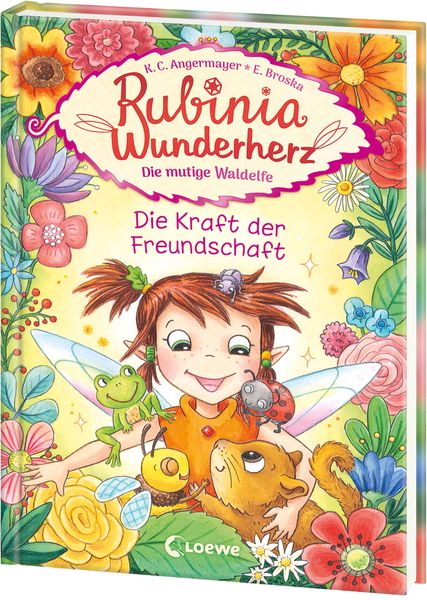 Buchcover Rubinia Wunderherz, die mutige Waldelfe – Die Kraft der Freundschaft von Karen Christine Angermayer