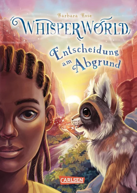 Buchcover Whisperworld: Entscheidung am Abgrund von Barbara Rose